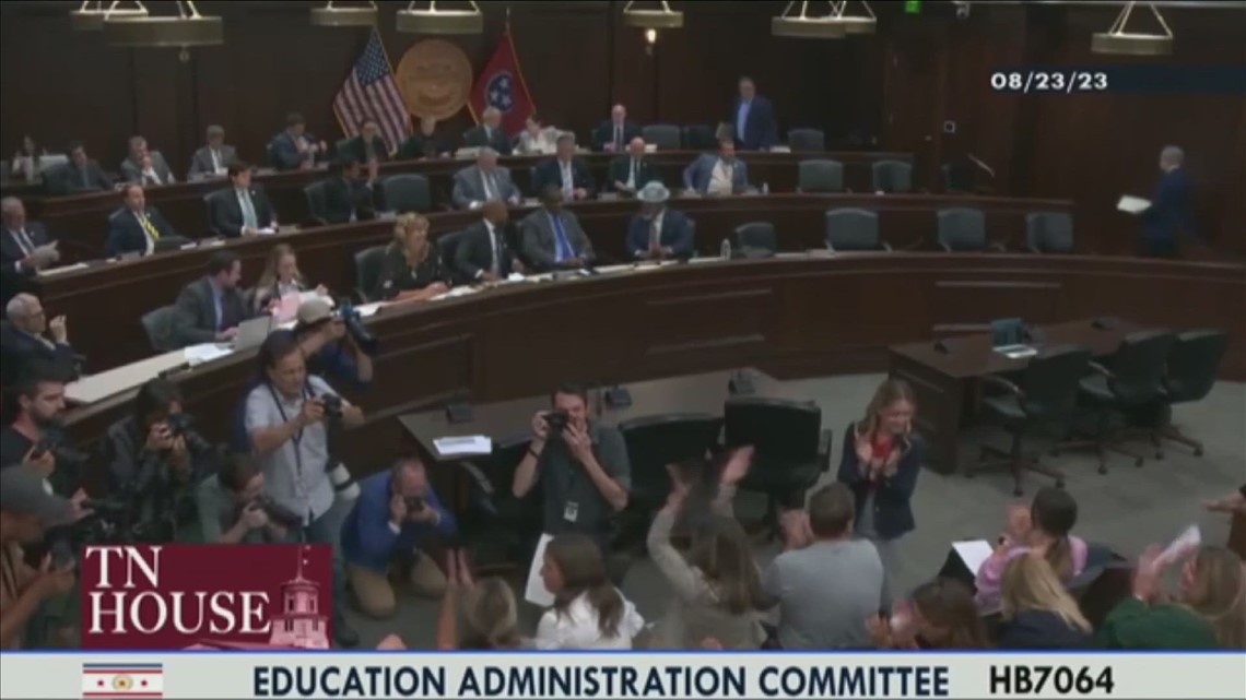 Tennessee House Bill On Guns In School Fails, Crowd Cheers ...