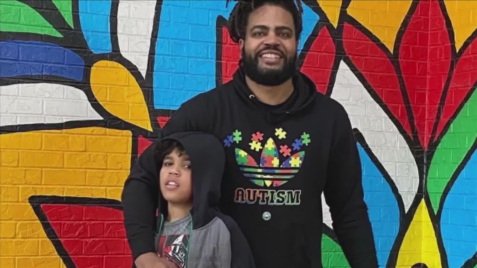 Kia Shine and his wife Queen Coleman decided to spread their stories to help other families with autism.