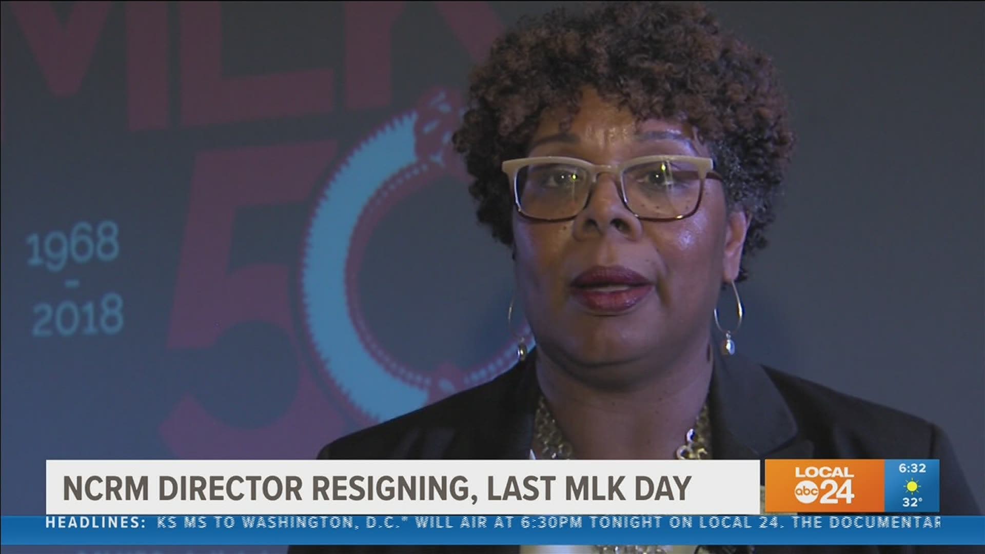 The President of the National Civil Rights Museum announced last month she would be resigning from her role after six years.