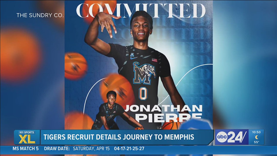 901 Sports XL: Tigers recruit Jonathan Pierre shares journey to Memphis