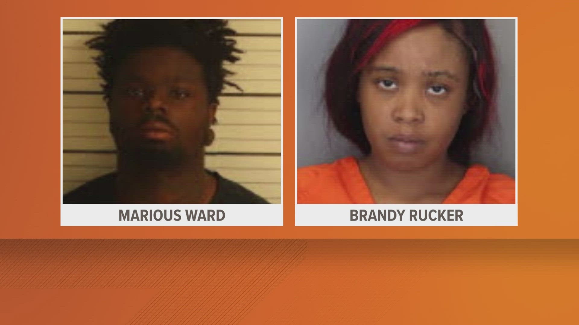 Marious Ward, 23, and Brandy Rucker, 22, are charged with first-degree murder and more in the Nov. 12, 2023, death of Alexander Bulakhov, 32.