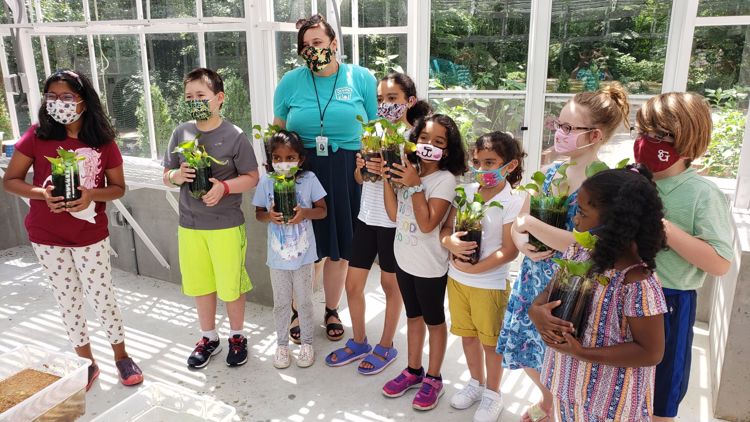 Kids get a green thumb at the Dixon Gallery and Gardens' ‘Kids in the Garden' program