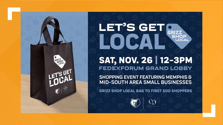 Get some holiday shopping done at 'Grizz Shop Local' event at FedExForum