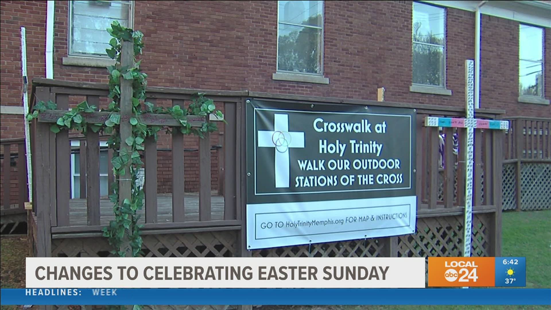 On Good Friday, churches in Memphis are preparing for their Easter services. Some will remain virtual, others will return for the first time.