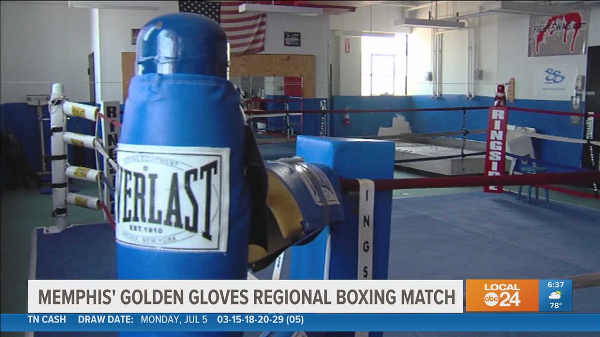 Golden Gloves Regional Boxing match returns to Memphis