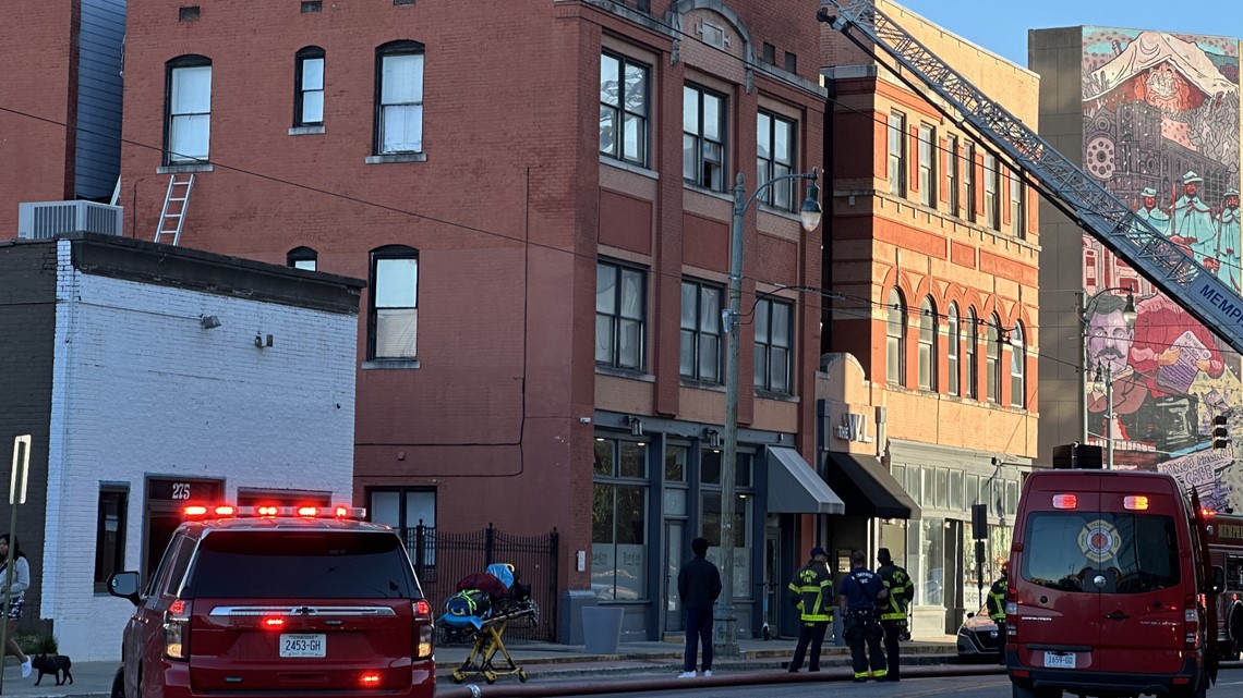 Firefighters battle fire in Downtown Memphis apartment | localmemphis.com