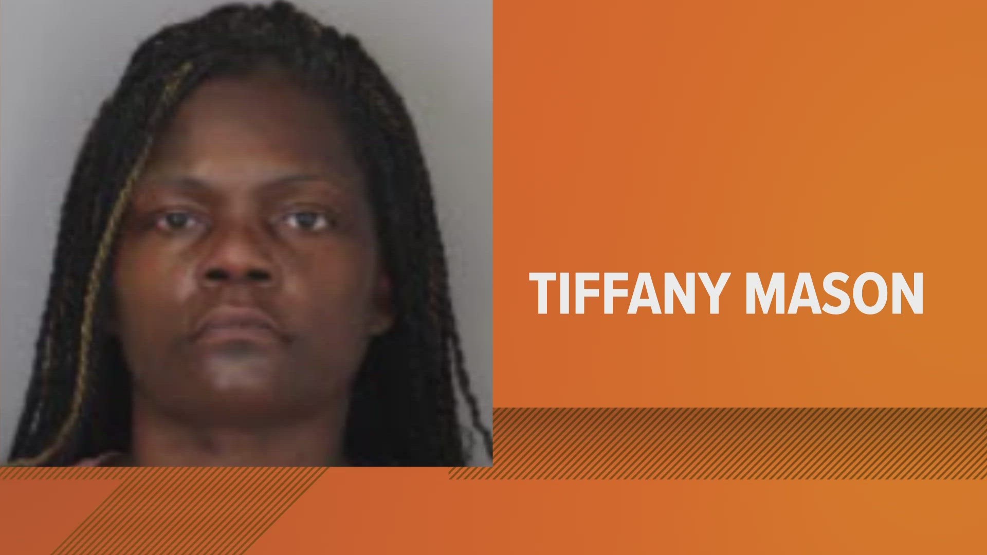Tiffany Mason fired shots at her neighbor’s residence while six adults and four children aged 15 and under were inside, the affidavit said.