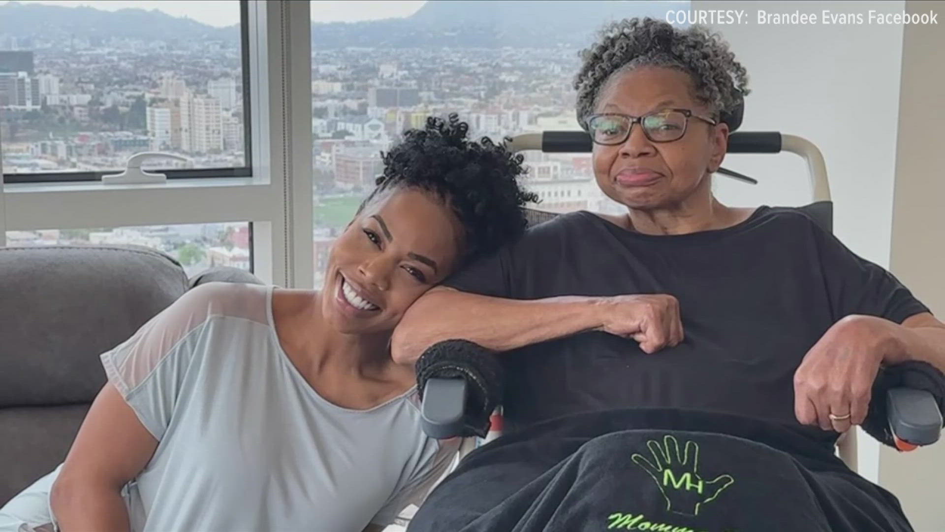 Hollywood actress and star of "P-valley" Brandee Evans is among around 48 million Americans acting as caregivers for an aging loved one.