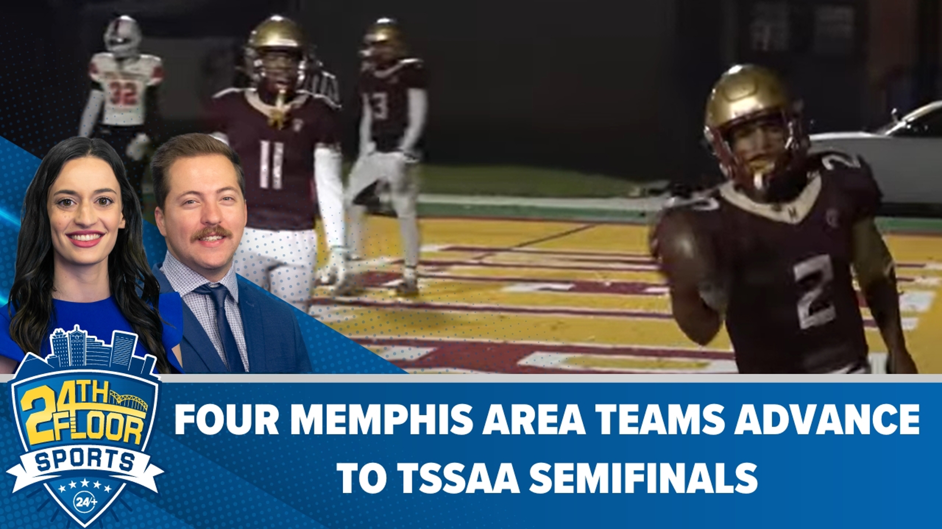 Four local teams—Houston, Melrose, Fairley, and MASE— advance to the TSSAA semifinals, all playing in Memphis. Melrose is making its first appearance since 2005.