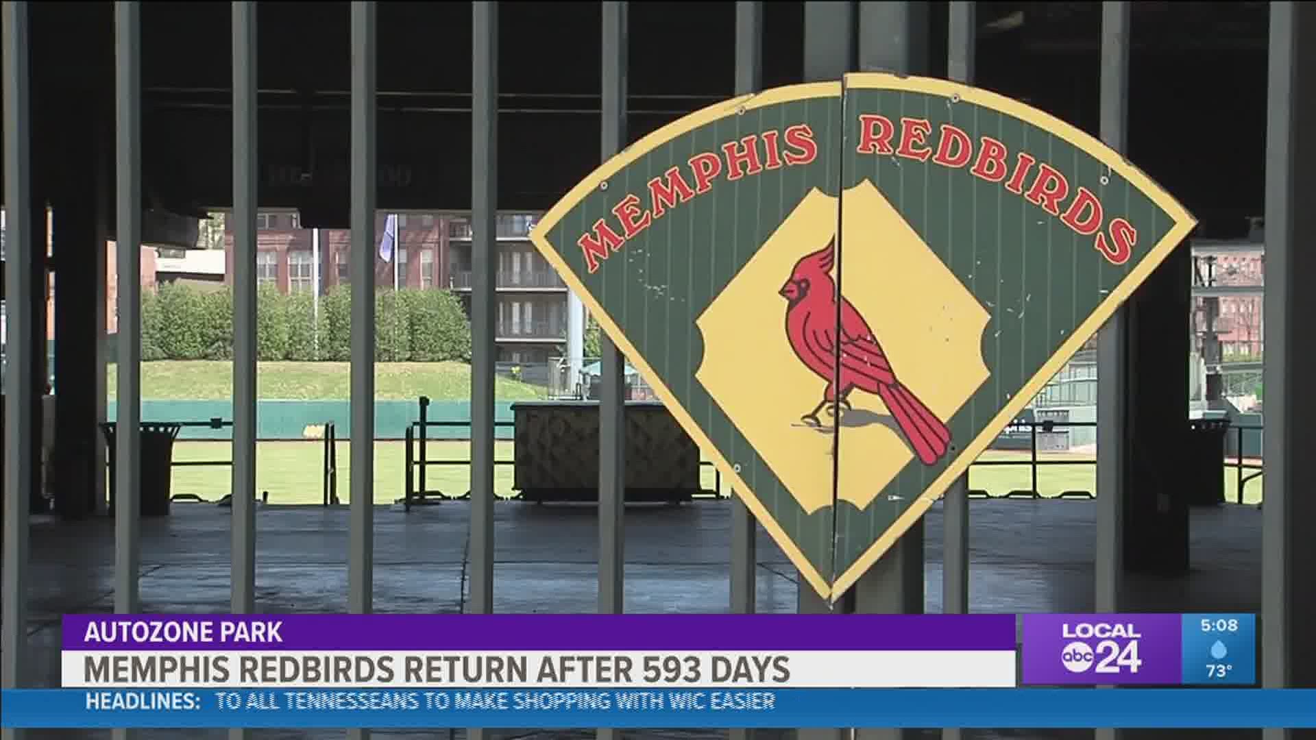 Memphis unveils new Redbirds logo