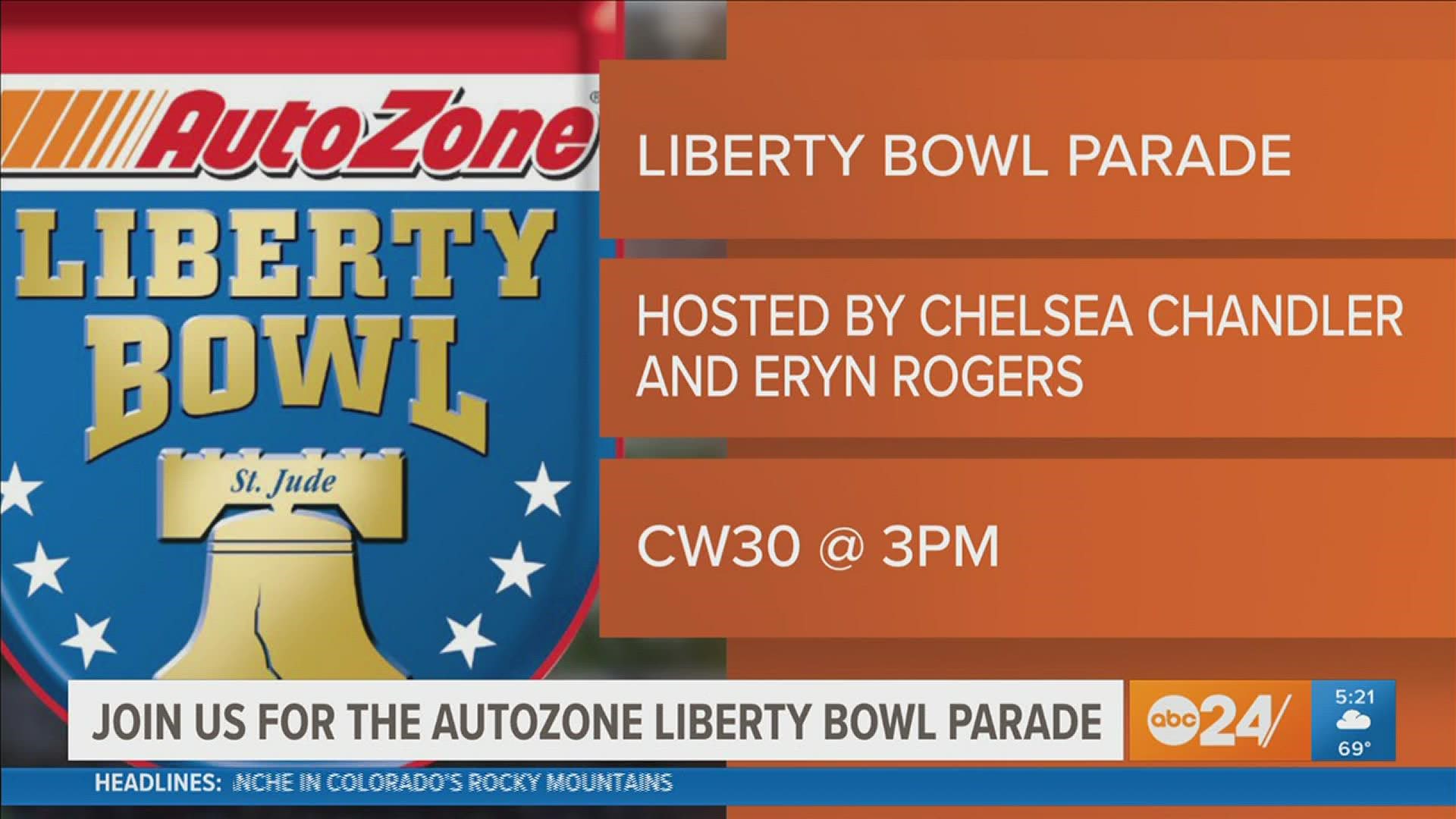 You can catch the parade live on CW30 from 3 to 4 p.m. on Monday.