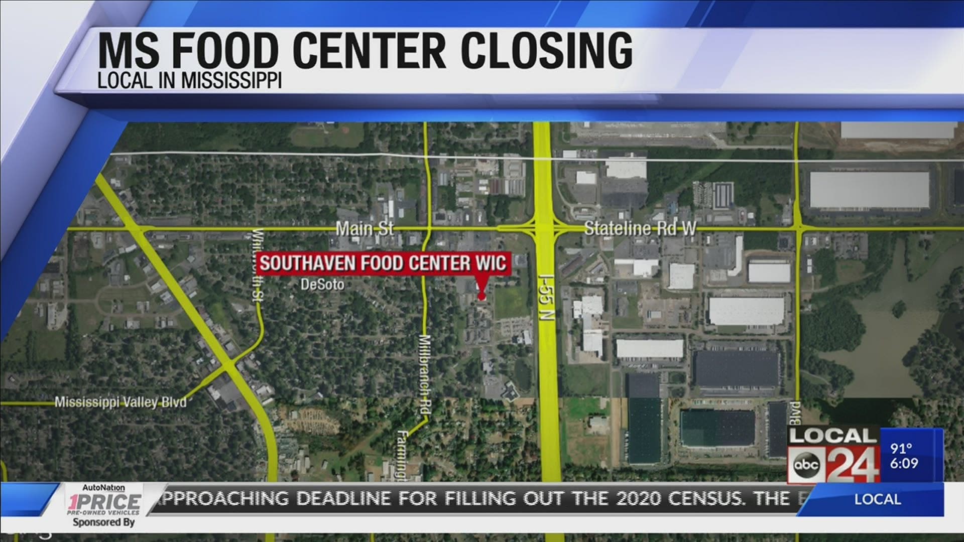 Southaven’s food center will close September 30, 2020