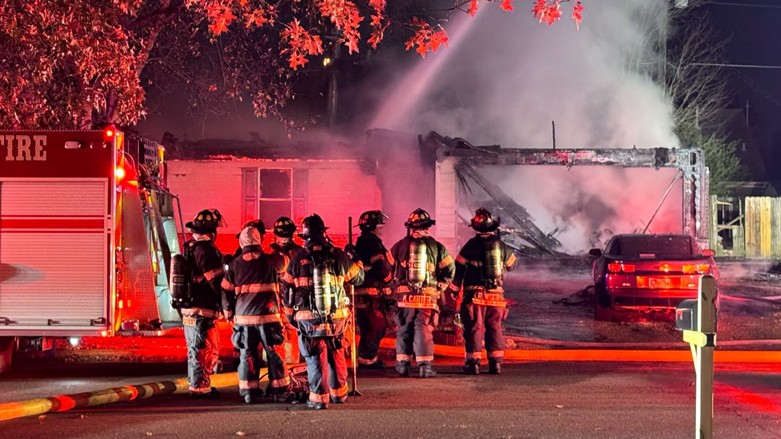 Person injured, home destroyed in southeast Shelby County fire ...