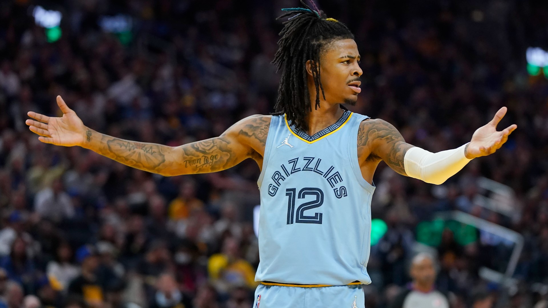 Ja Morant has been ruled out of Wednesday's Game 5 against the Golden State Warriors, and is likely done for the rest of the playoffs, with a right knee bone bruise.