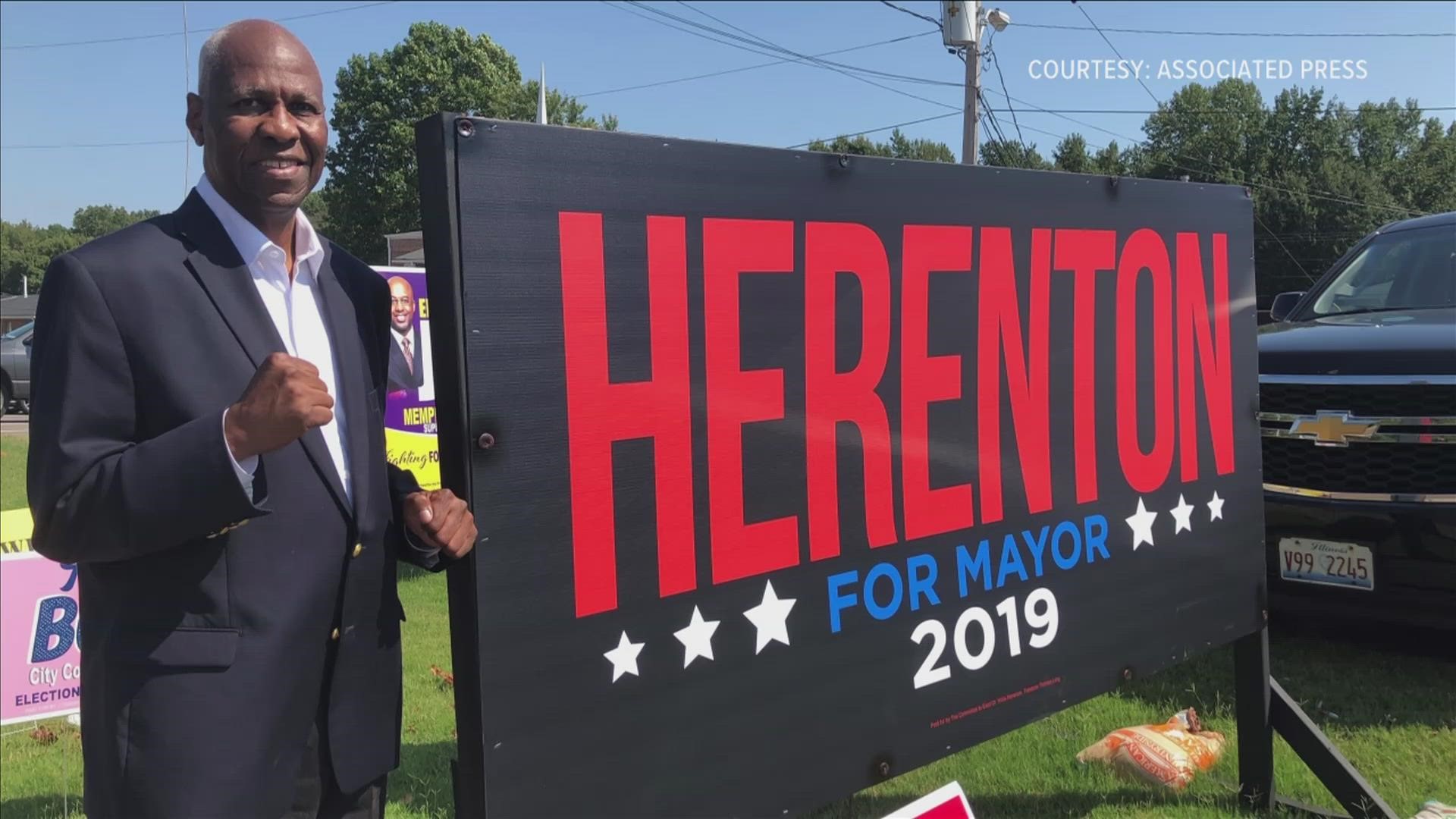 Herenton has announced his candidacy for Memphis mayor on Monday through his Facebook page.