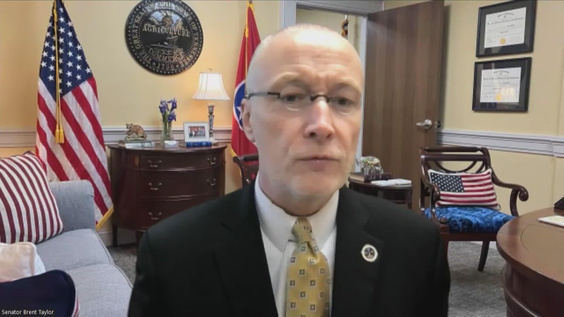 Tennessee state senator Brent Taylor is once again wanting more information about the D.A.’s Office.