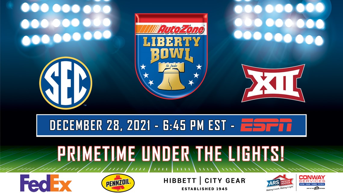 63rd AutoZone Liberty Bowl set for December 28, 2021