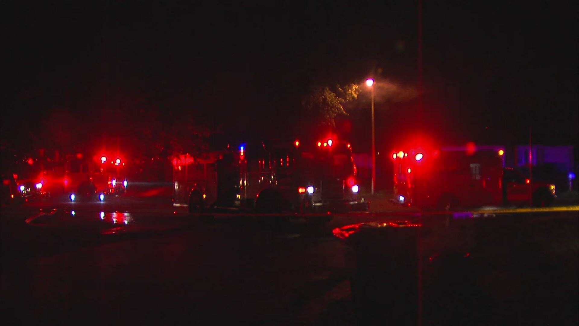 Car hits house, ruptures gas main in Parkway Village as Memphis Fire Department evacuates people from nearby homes.