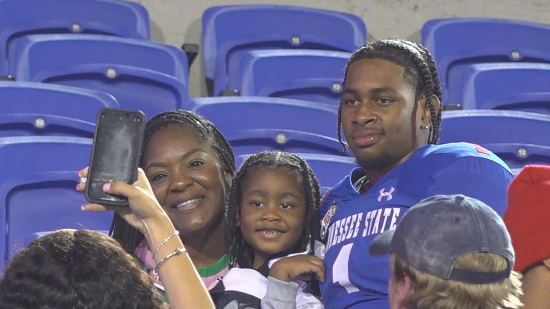 With his family in the stands local star Draylen Ellis stole the show at the 35th Annual Southern Heritage Classic