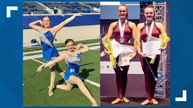 Tiger twins win bronze medal at 2022 World Baton Twirling Championship