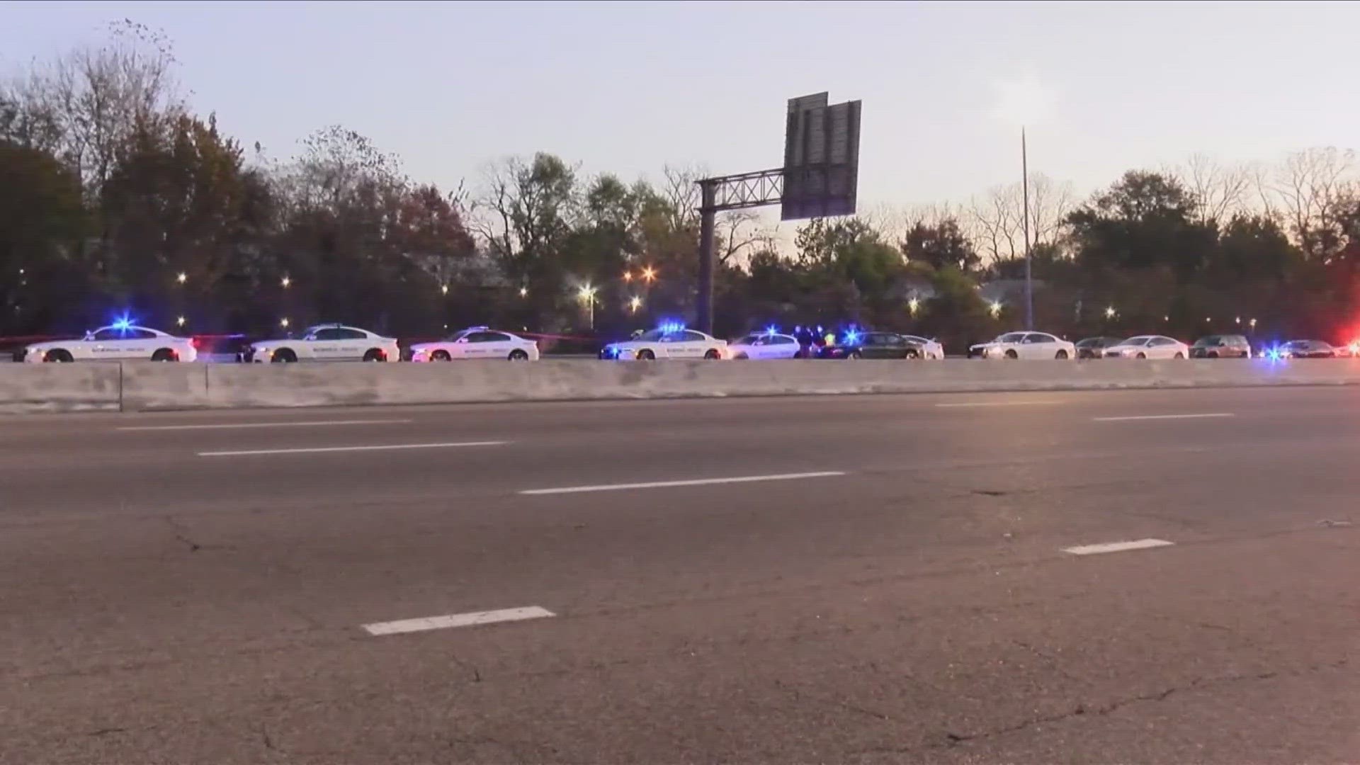 A couple of westbound lanes of I-240 remain blocked at Getwell Road due to the police investigation.