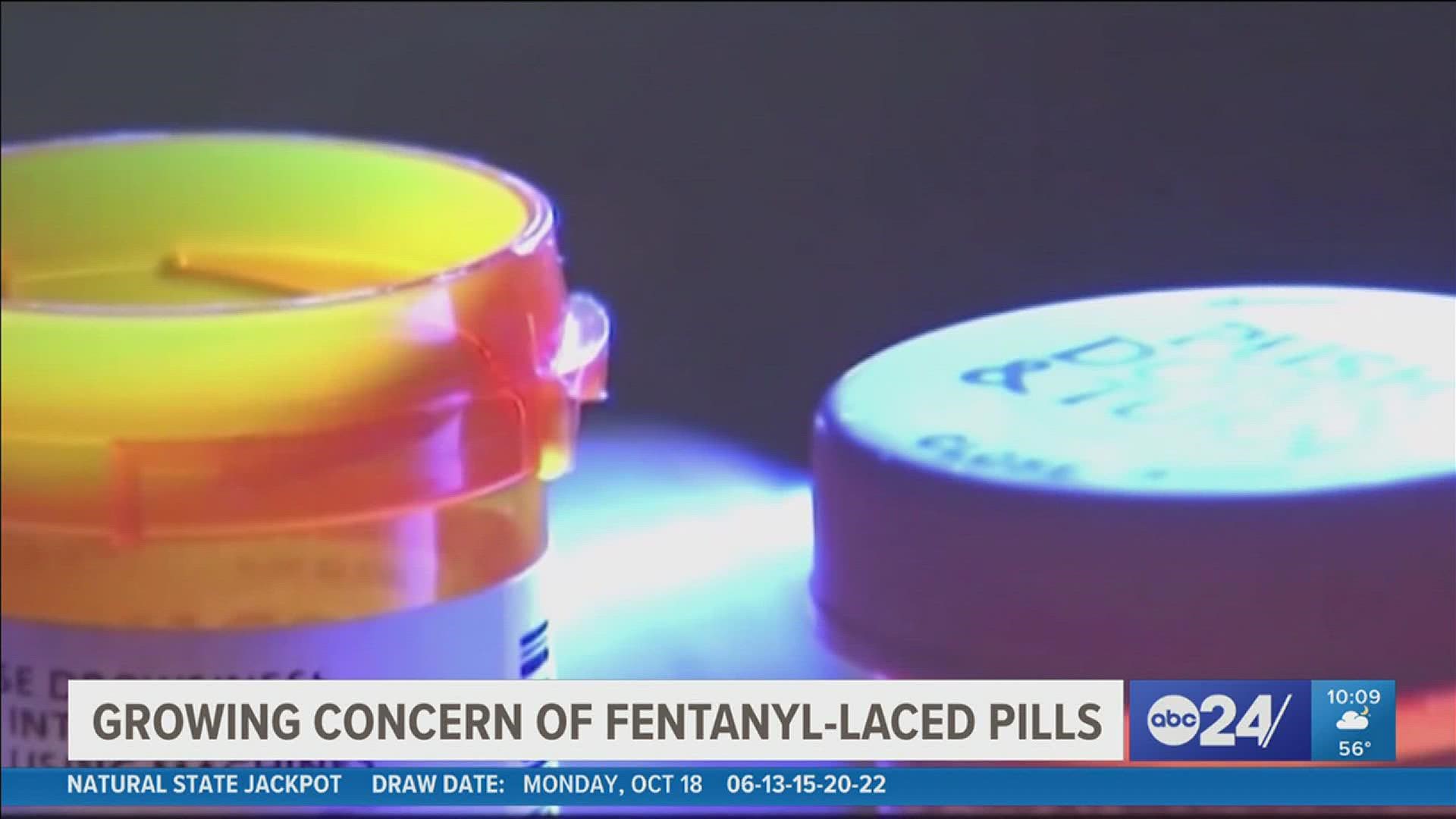 The DEA released a public safety alert on fake pills last month and said Monday 2 out of every 5 pills with fentanyl contain a potentially lethal dose.