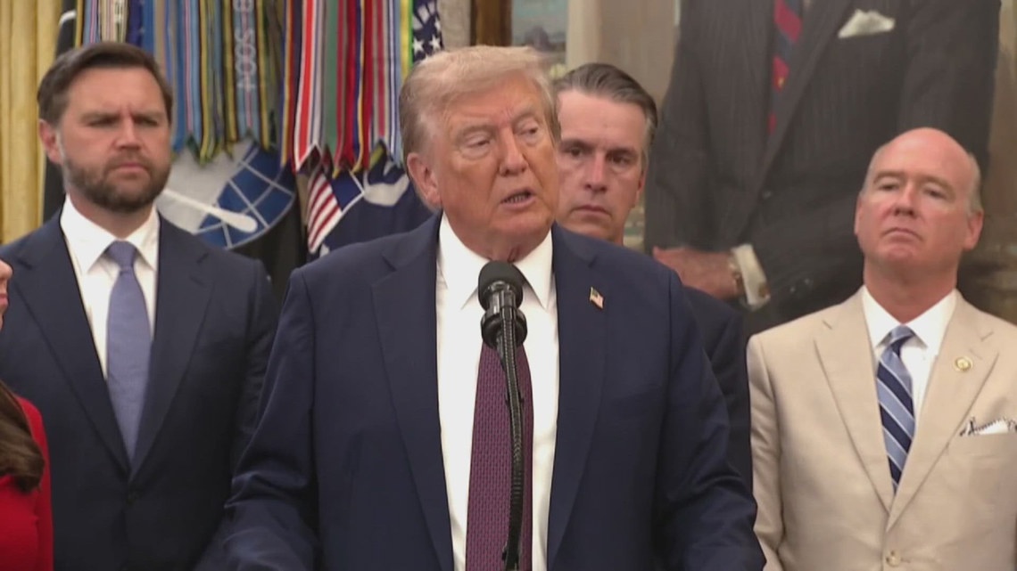 Live updates: President Donald Trump arrives in Memphis