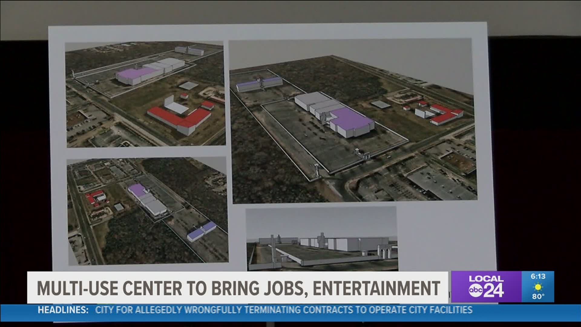 The center is promising jobs, activities for kids, and teachable moments for people who want to be actors and musicians.