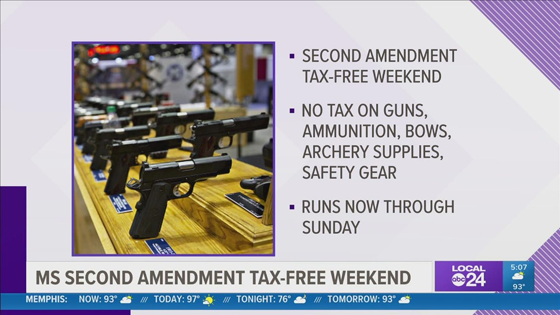 Mississippi’s Second Amendment TaxFree Holiday is this weekend