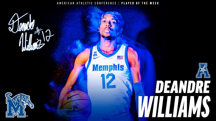 DeAndre Williams named AAC 'Player of the Week'