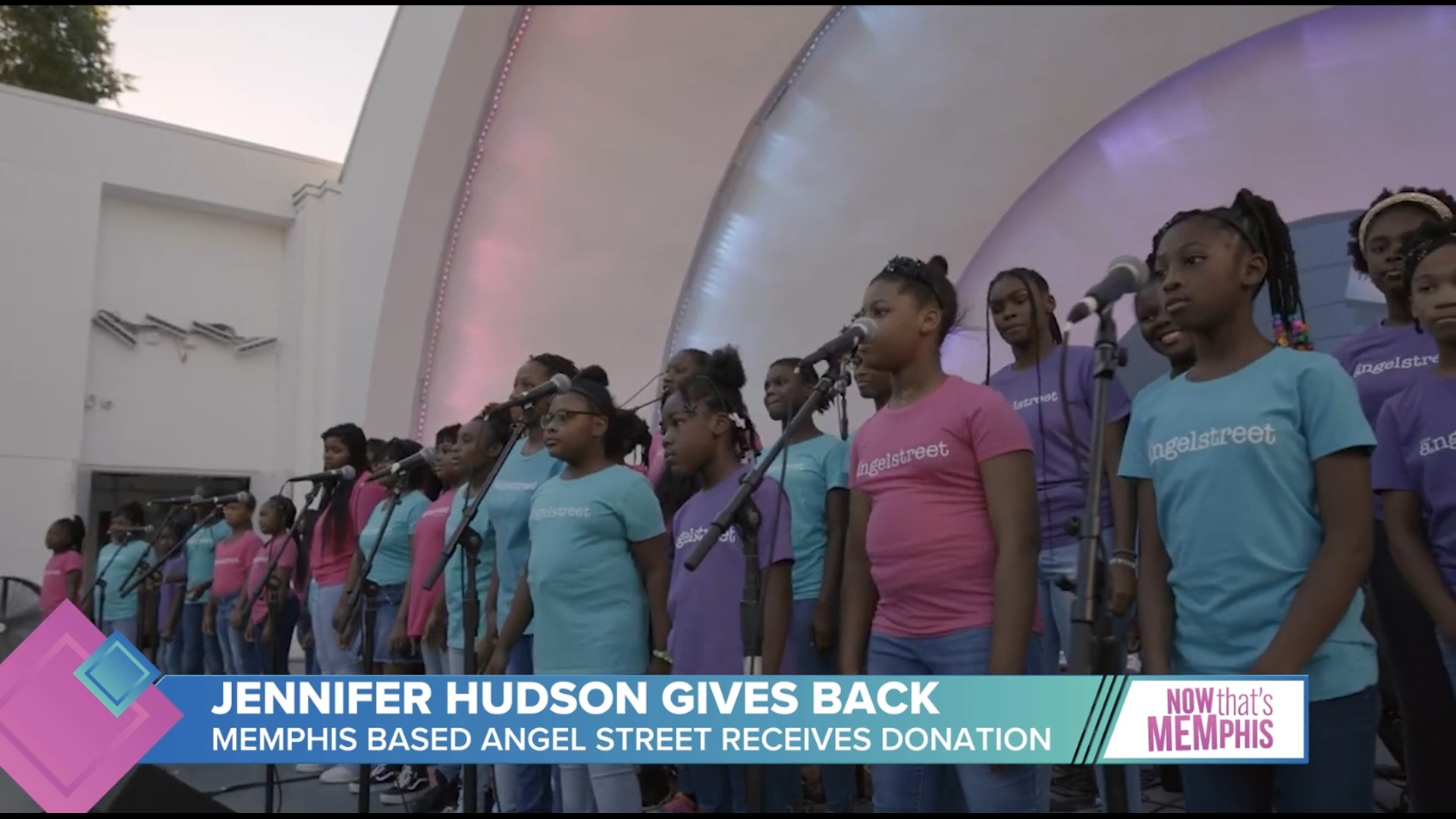 Jennifer Hudson and ABC24 teamed up to surprise AngelStreet with a $2,400 donation. Ruth Abigail Smith, executive director, talks about the impact of AngelStreet.