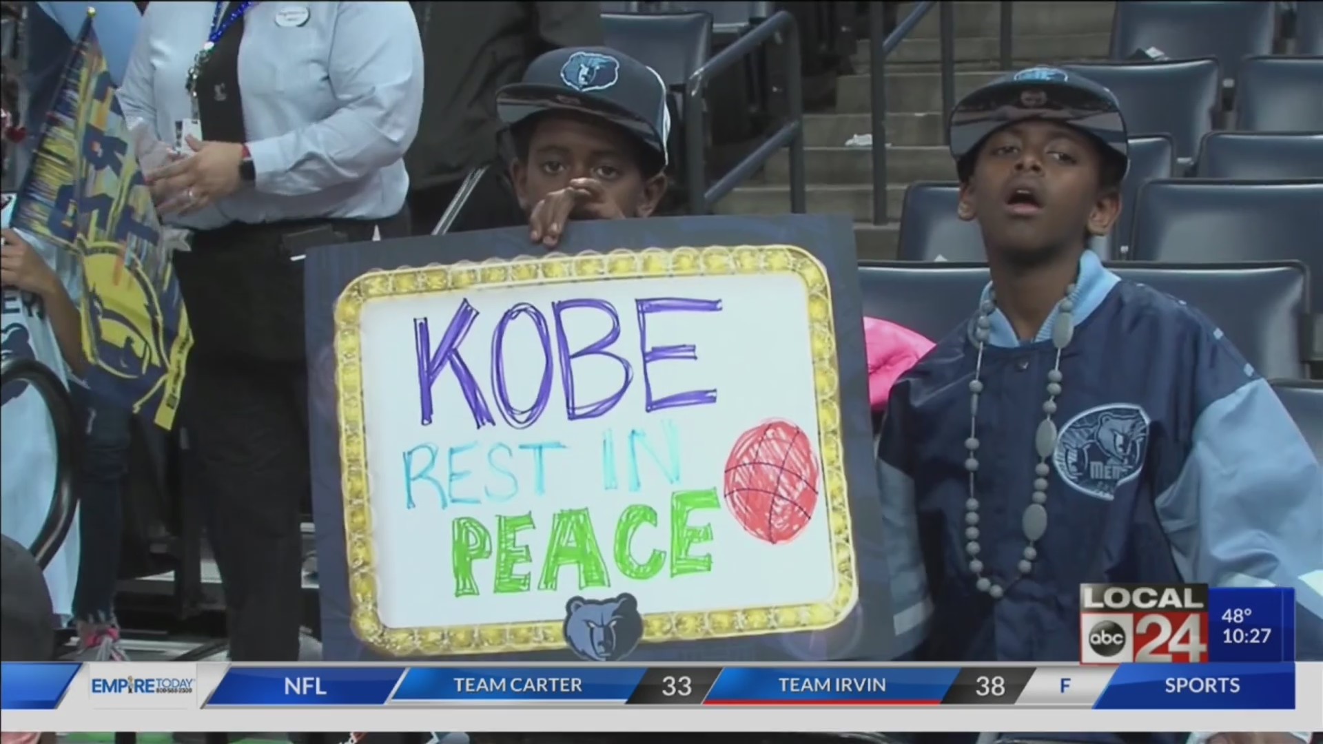 Grizzlies players react to the sudden death of NBA legend Kobe Bryant