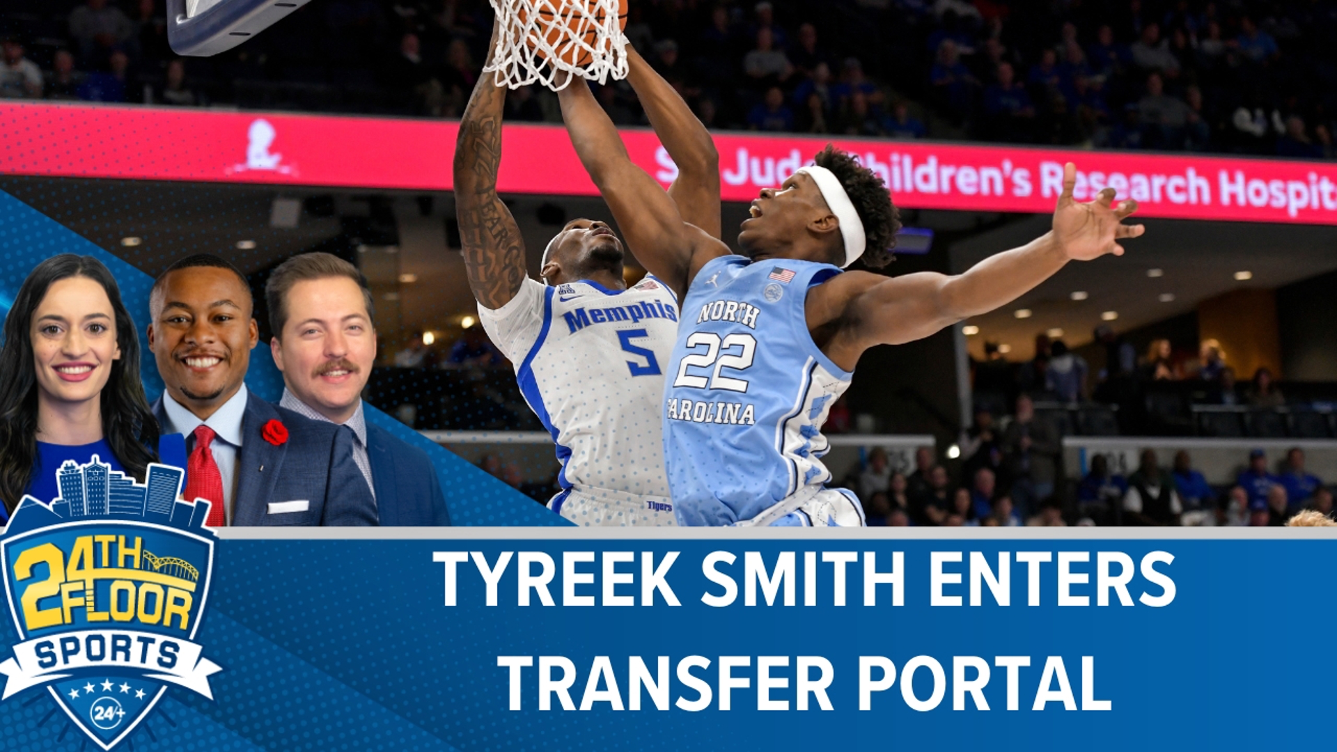 Tyreek Smith enters the transfer portal without playing a regular season game for the Memphis Tigers