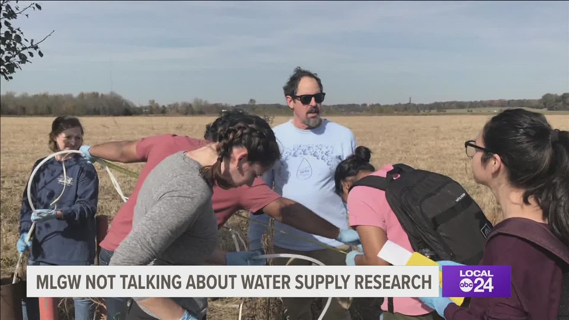 $5 million research project is most expansive look at Memphis Sands Aquifer.