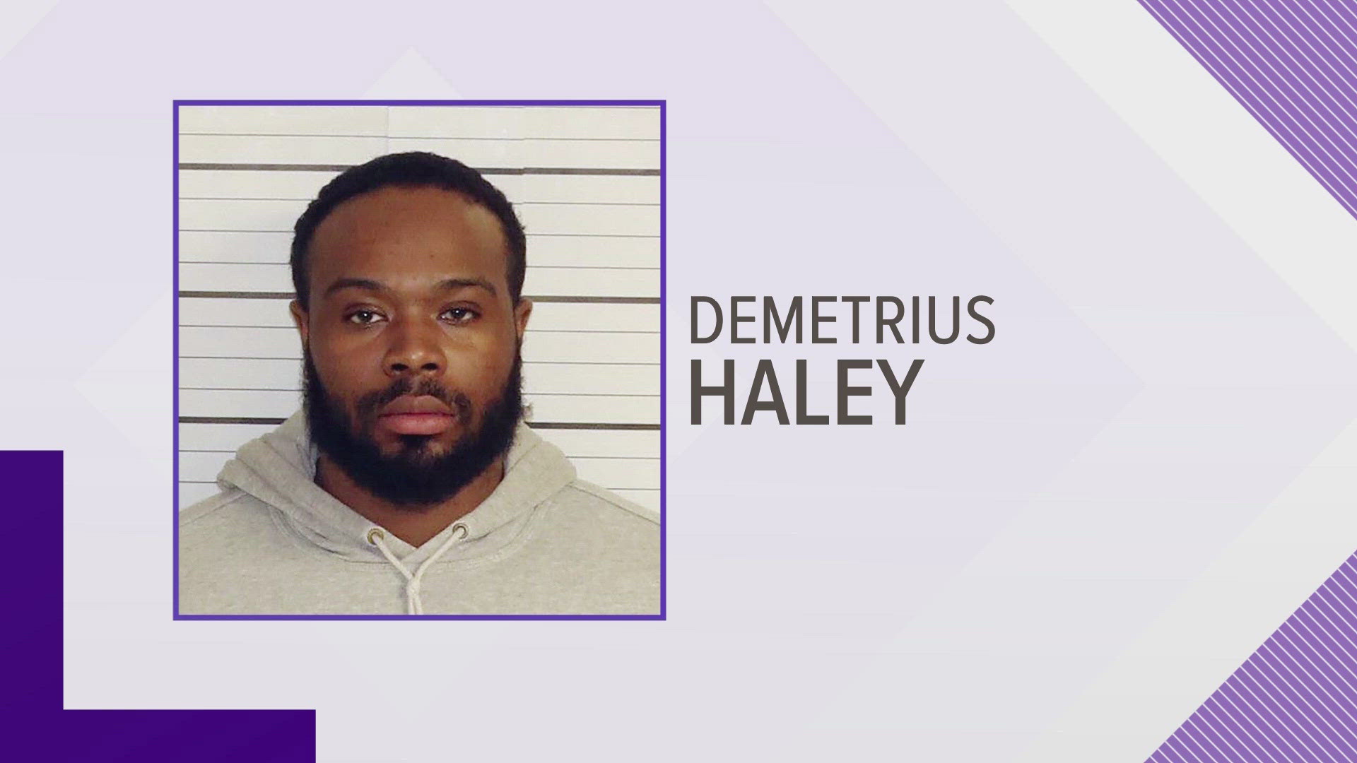 The lawyers claim the judge was wrong in concluding that Haley “was convicted of a crime of violence and subject to mandatory detention pending sentencing.”