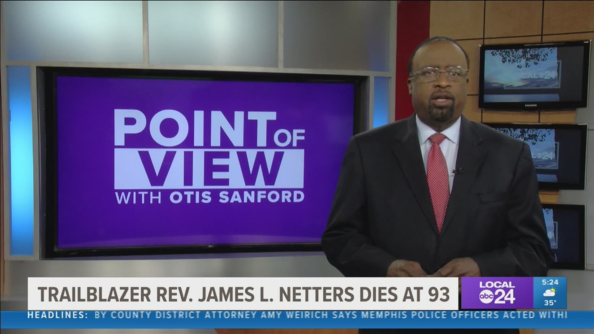 In his Point of View, Local 24 Political Analyzer and Commentator Otis Sanford discusses the lost of Reverend James Netters.