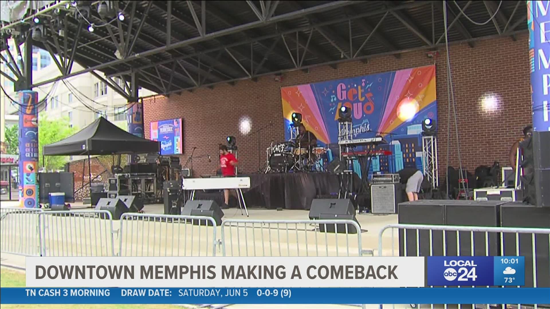 Free concerts, Memphis Redbirds baseball games, and other events are planned this summer.