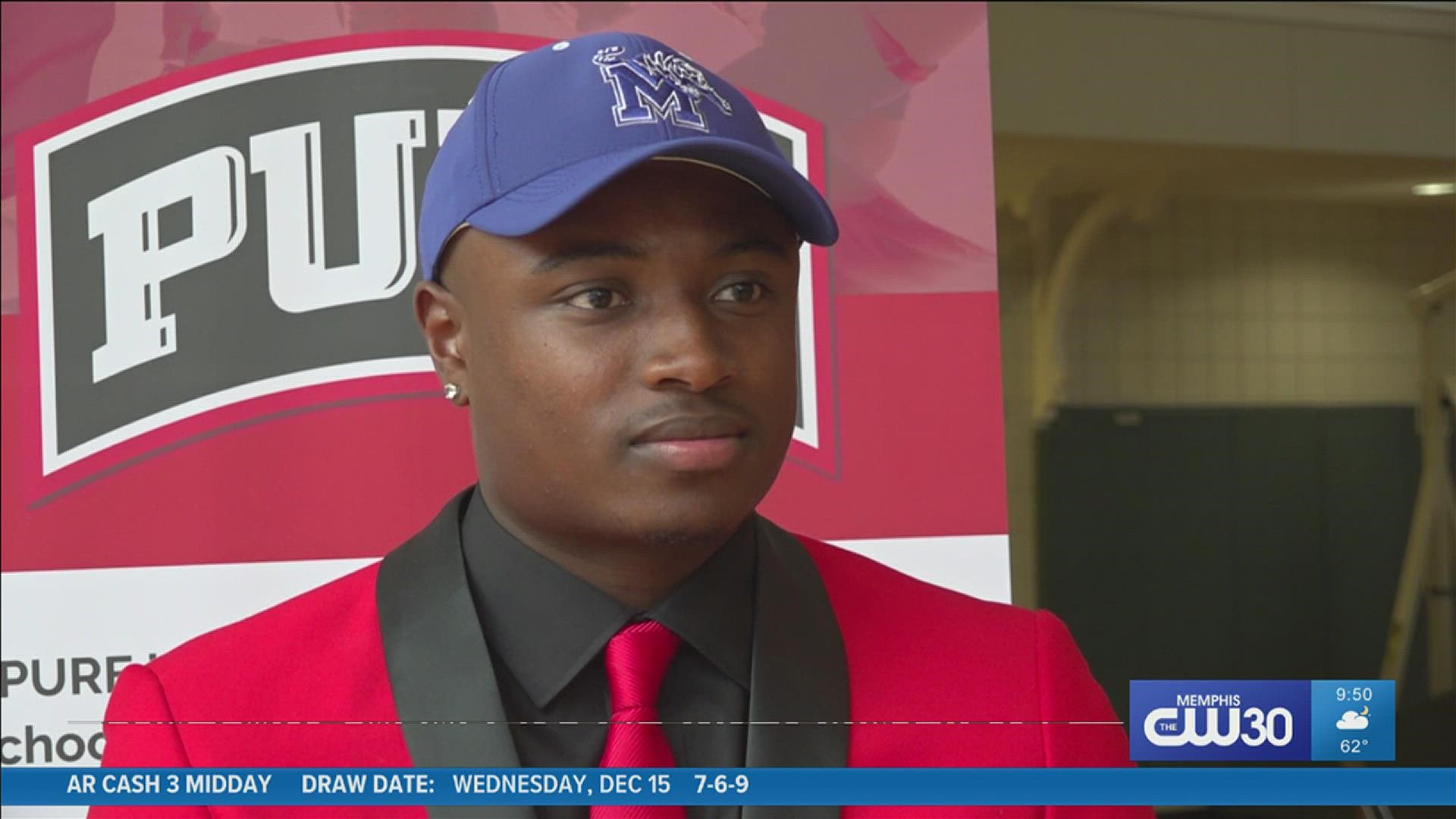 Tevin Carter explains why he chose Memphis as the next step in football career