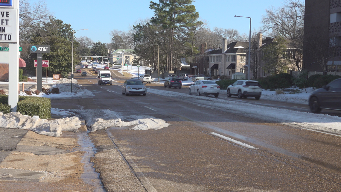 City of Memphis explains priority-based road clearing as ice lingers on neighborhood streets
