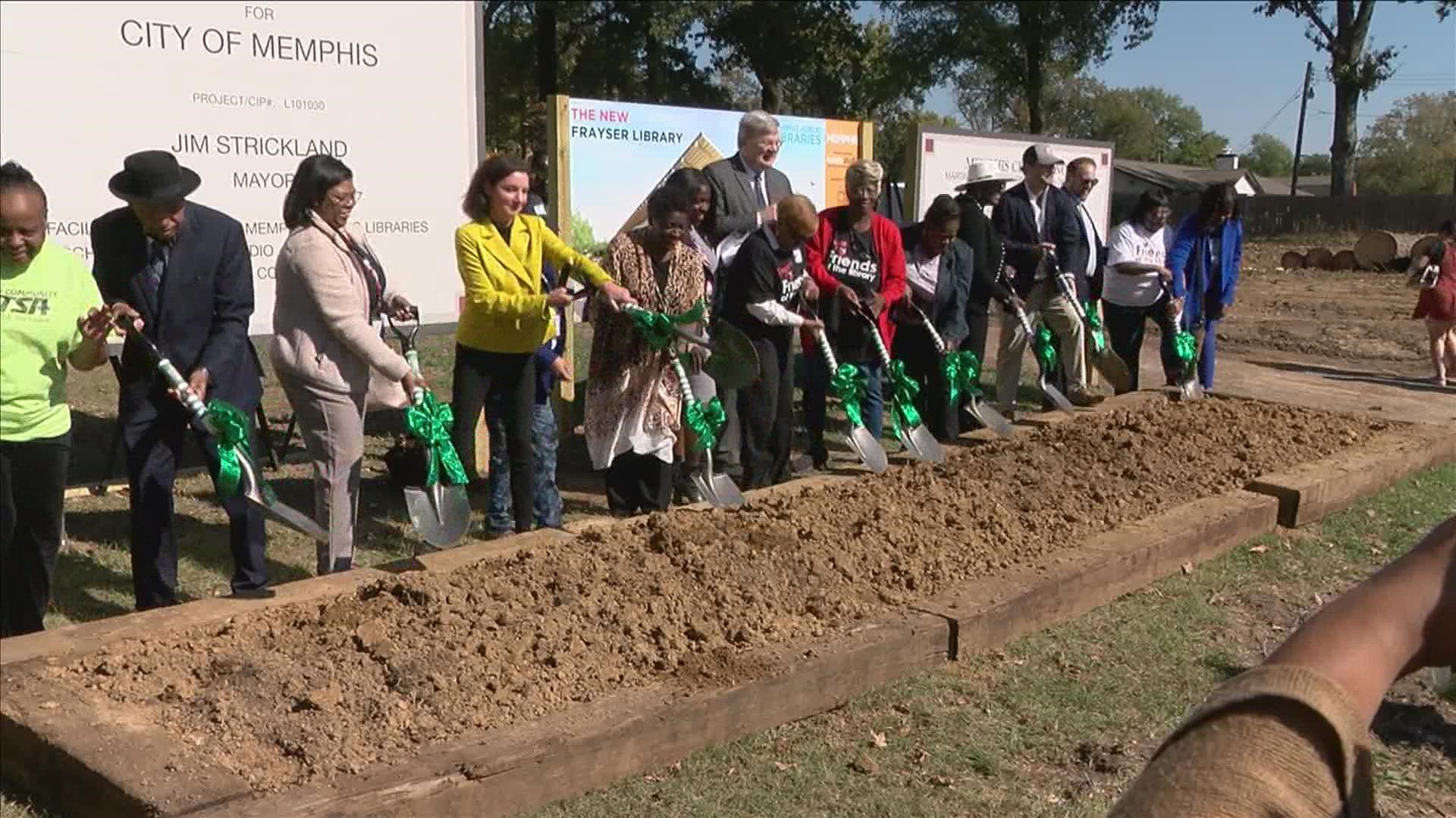 It will replace the 6,000 square foot library off of North Watkins.