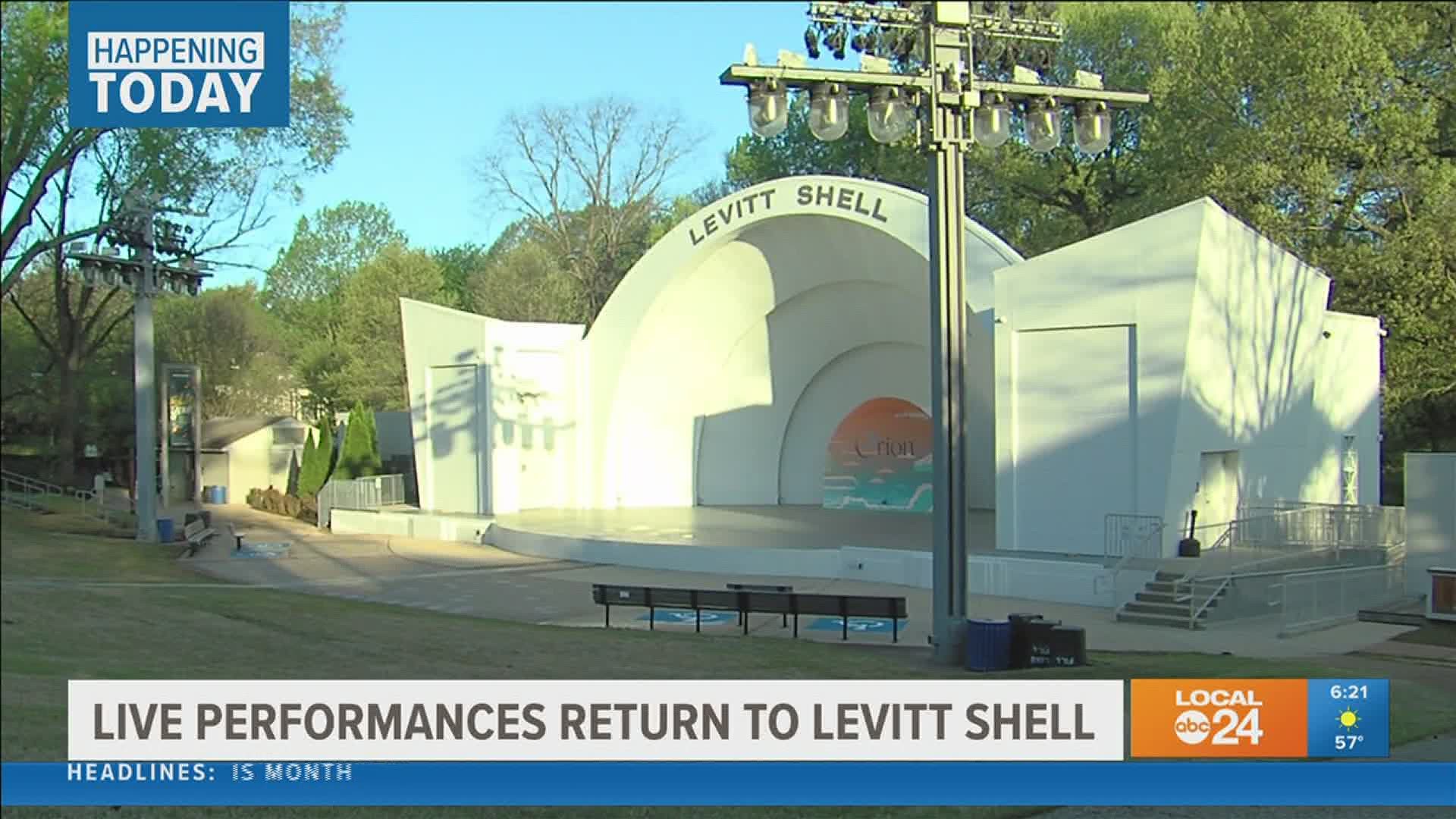The Levitt Shell will light up once more for a live audience when Ballet Memphis takes the stage this weekend