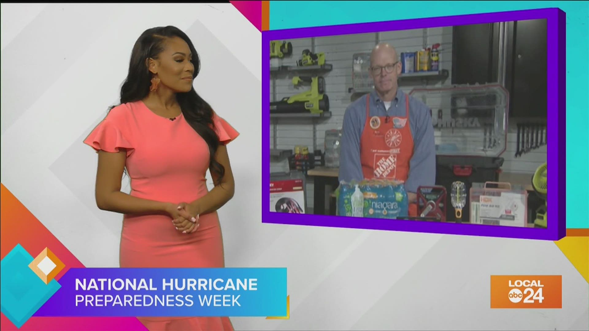 Create the ultimate hurricane preparation package with host Sydney Neely and Home Depot spokesperson Dave White on "The Shortcut"!