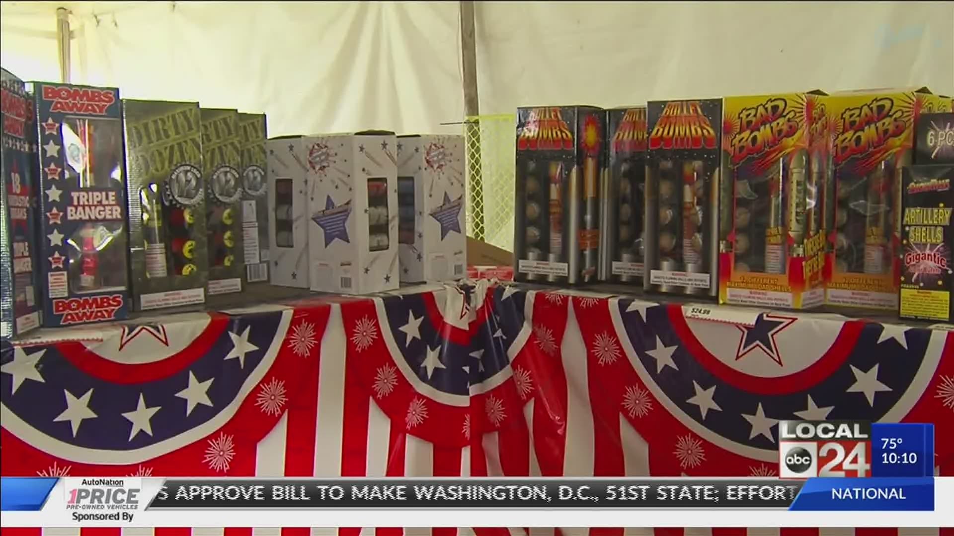 Memphis police officers will respond if a fireworks complaint is called in.