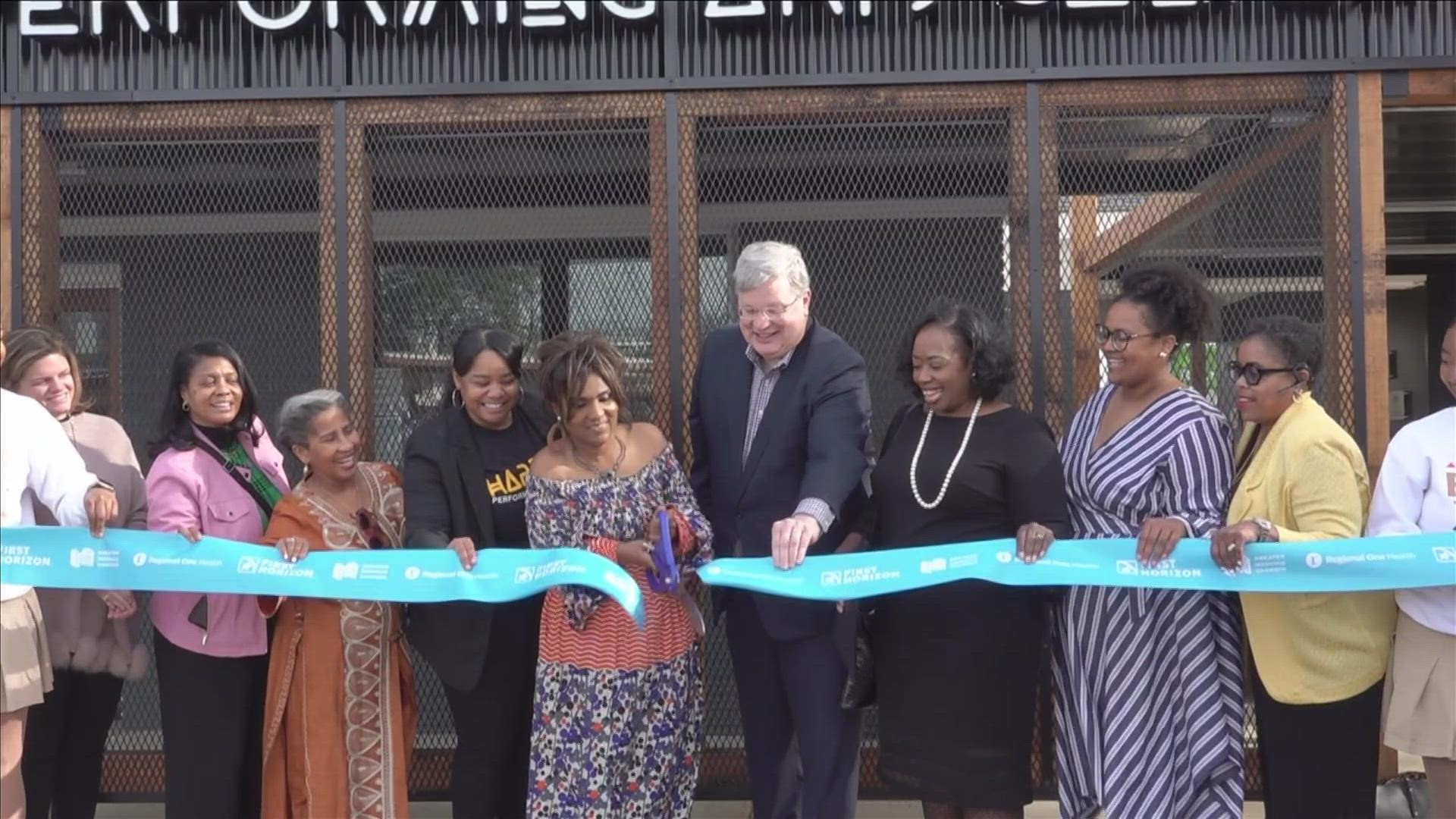 The grand re-opening served as a celebration of the organization's 32 years of service in the Memphis community. They hold an impressive 98 percent graduation rate.