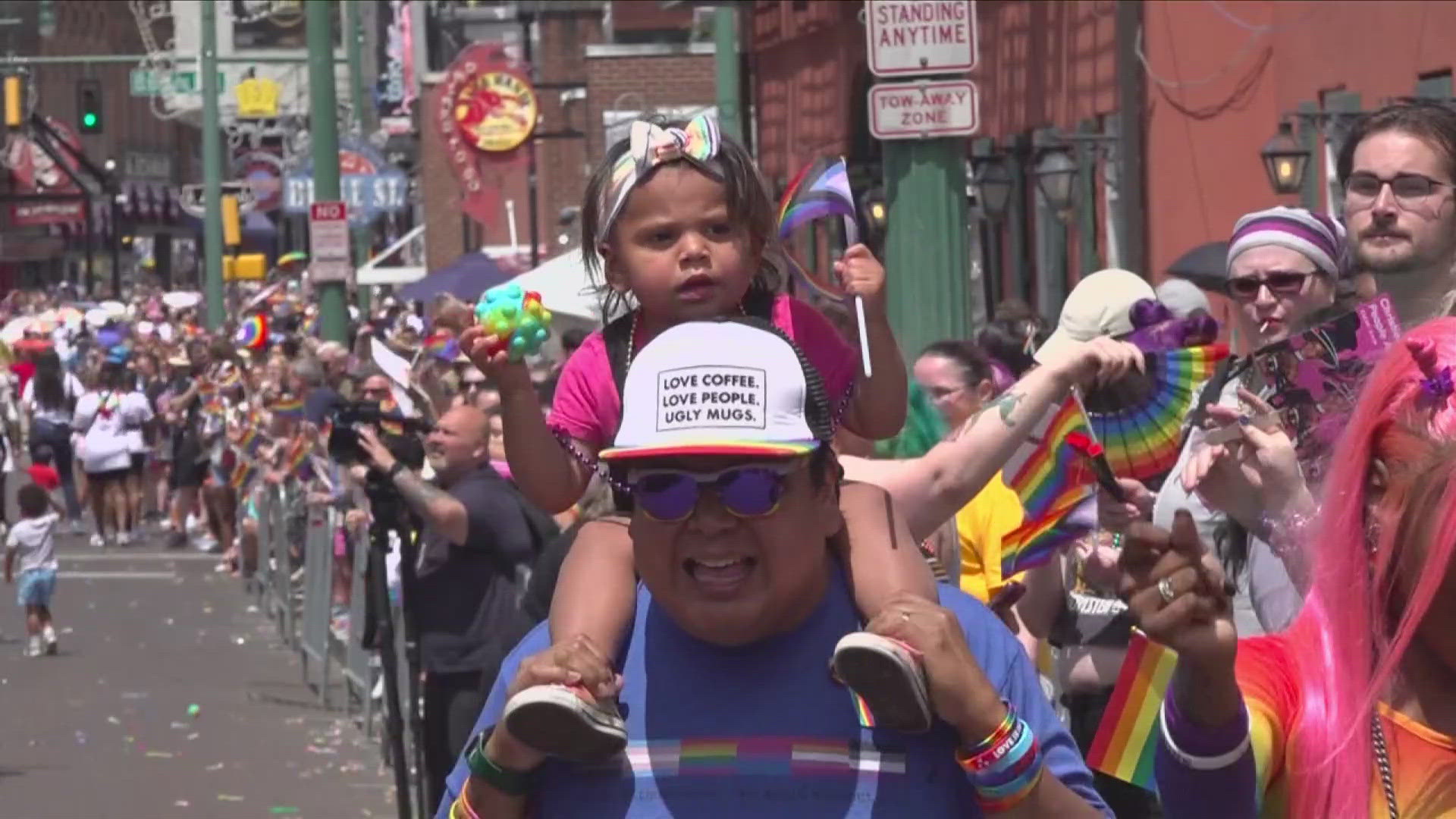 The annual parade down Beale Street kicked off Pride Month 2024.