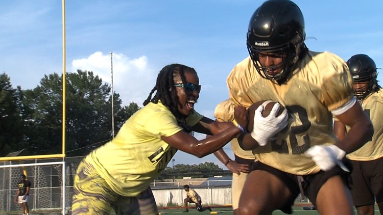 Meet the first female coach on Whitehaven High School's football staff