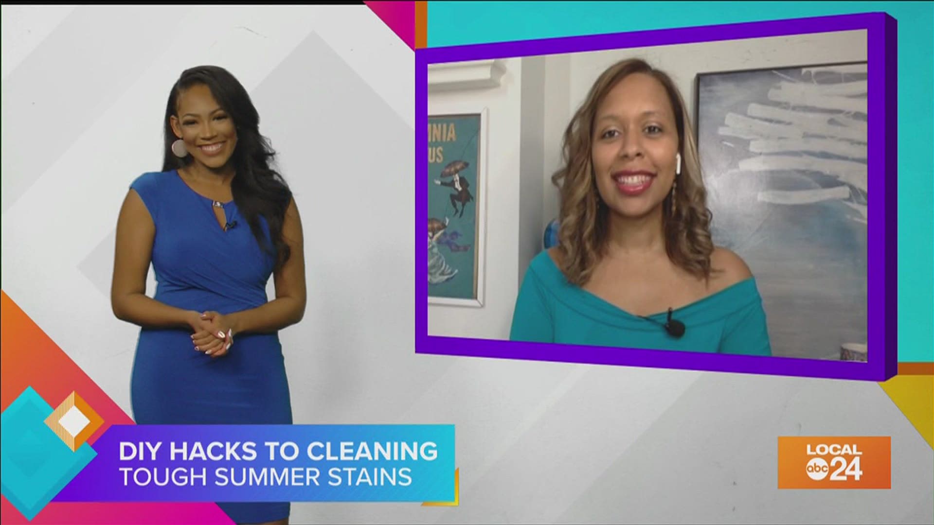 From grass stains to barbeque stains, remove those common summer stains with these DIY tips from lifestyle expert Victoria Sophia! Only on "The Shortcut!"