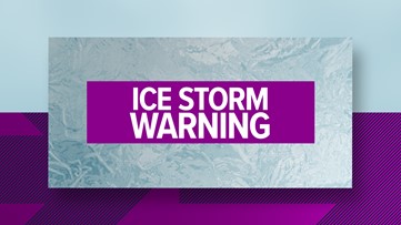 Ice Storm Warning in effect for the Memphis area through Wednesday