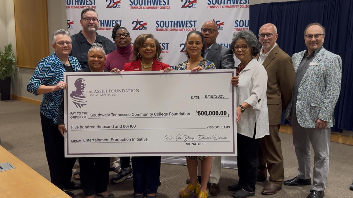 Southwest Community College receives $500,000 grant from Assisi Foundation of Memphis