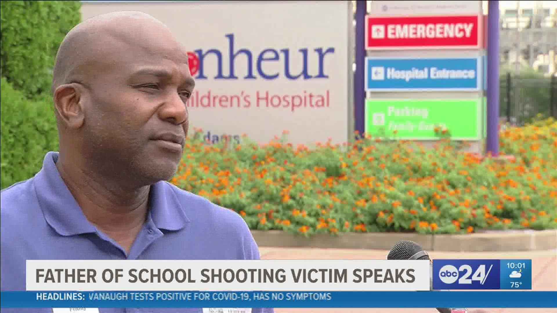 "It’s possible that my son could have somehow got a gun taken it to school. It could have been the other way around, so how would I want my son treated?”